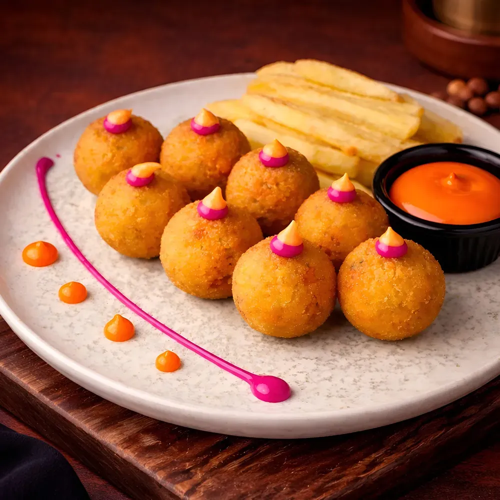 Creamy Chicken Cheese Balls
