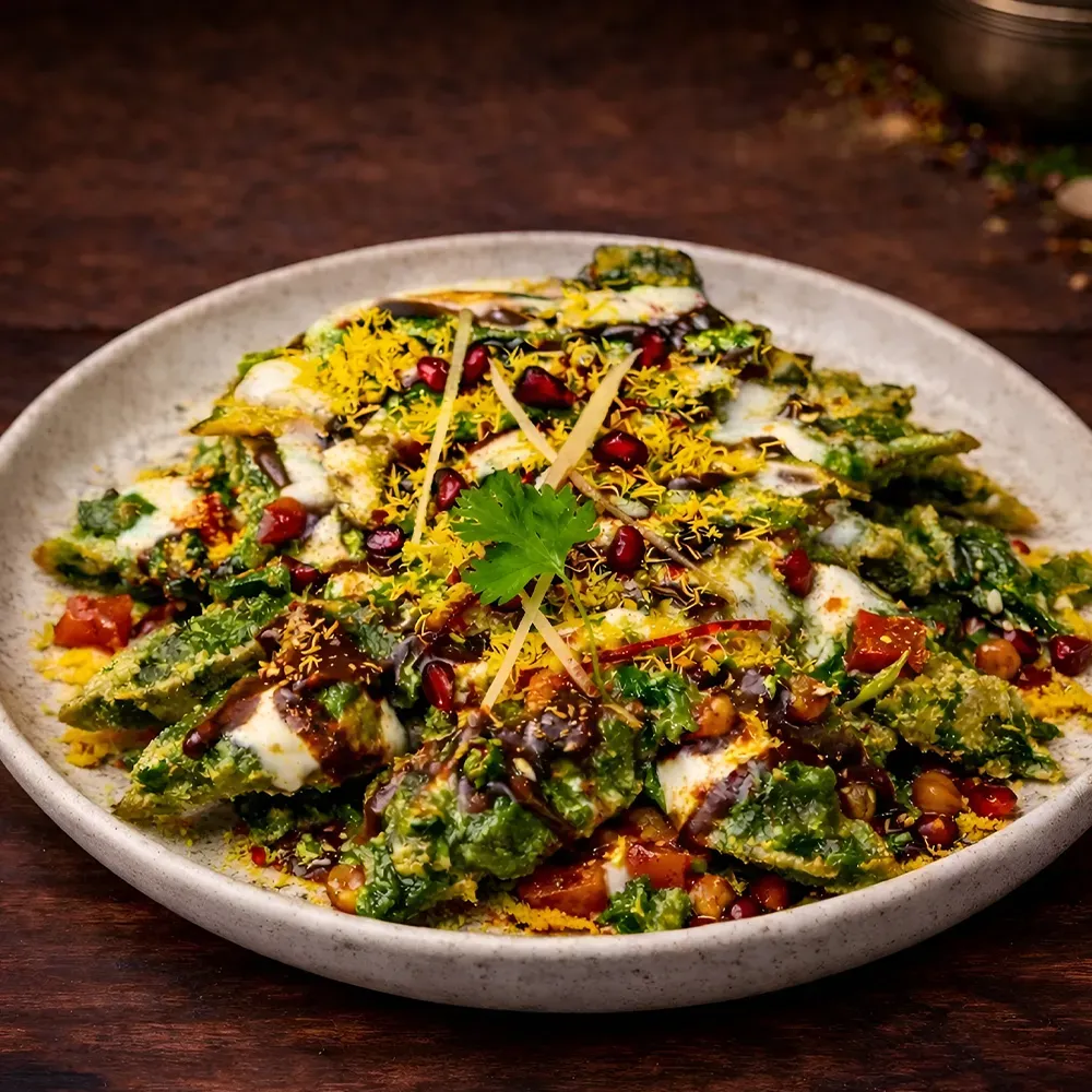 Palak Patta Chaat