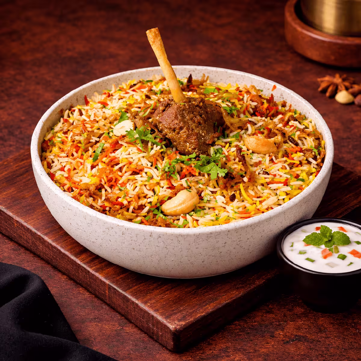 Zafrani Mutton Biryani
